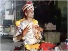 Watch: दूल्हे ने घोड़ी पर बैठकर किया जबरदस्त डांस, बाराती देख रह गए हैरान