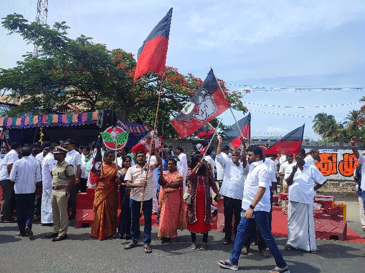 கோவையில் ஒரே நாளில் இரண்டு மேம்பாலங்கள் திறப்பு; திமுக, பாஜக கொடி அரசியலால் பரபரப்பு..!