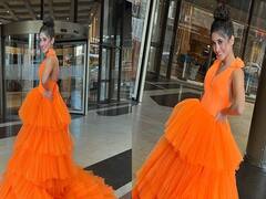 Shivangi Joshi Photos: बैकलेस फ्रिल गाउन में शिवांगी जोशी का प्रिंसेस लुक देखते ही हो जाएंगे फिदा