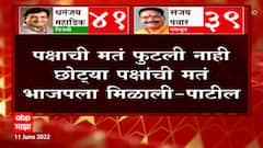 Maharashtra : मविआ नेत्यांची आज बैठक होण्याची शक्यता, गुलाबराव पाटलांची माहिती ABP Majha