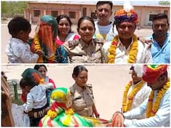 Jodhpur News: 7 साल बाद दो जोड़ों की फिर से हुई शादी, थाने में पुलिसकर्मियों ने अदा की रस्में