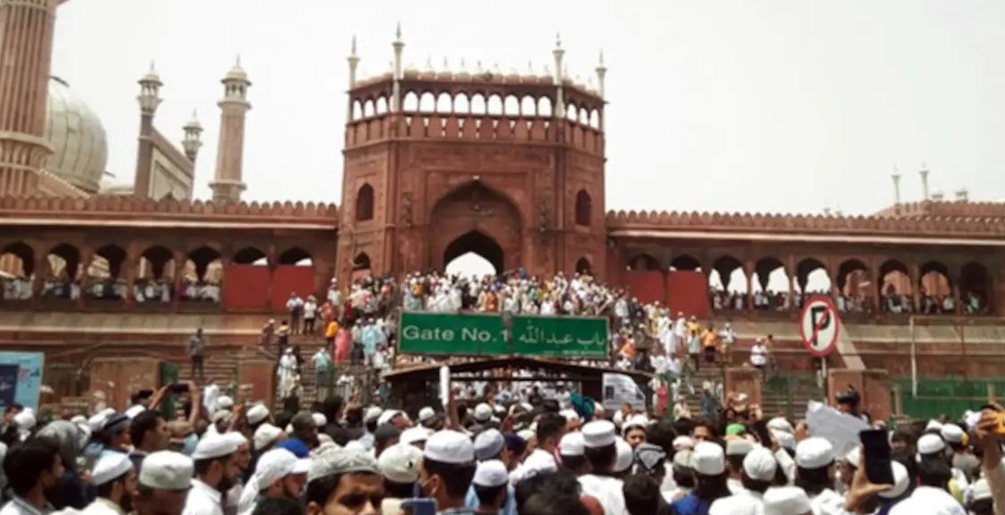 Jumma Masjid Protest : நுபுர் ஷர்மா பேச்சு.. டெல்லி ஜும்மா மசூதியில் போராட்டம்.. 1500 பேர் மீது வழக்குப் பதிவு செய்த டெல்லி காவல்துறை!