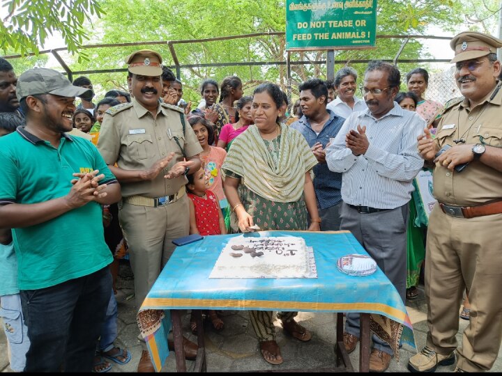 Chennai : 16 வருஷத்துக்கு பிறகு பிறந்த சிம்பன்சி 'ஆதித்யா'! கேக் வெட்டி பிறந்தநாள் கொண்டாட்டம்!