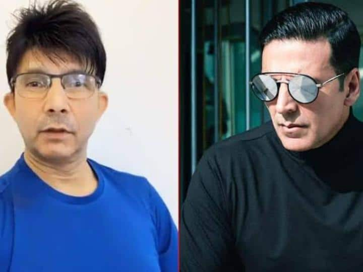 Kamaal Rashid Khan Make fun of Akshay Kumar back to back 6 flops films on Box office Kamaal Rashid Khan: 'भाई मेरे आपने फ्लॉप फिल्मों की लाशे बिछा दीं' कुछ ऐसे KRK ने उड़ाया अक्षय कुमार का मजाक