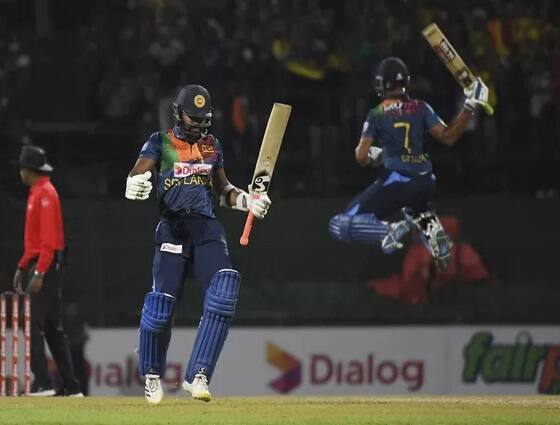 Sri Lanka vs Australia: Dasun Shanaka Blitzkrieg Powers Sri Lanka To Thrilling Win vs Australia Aus vs SL T20 Series: શ્રીલંકાને ત્રણ ઓવરમાં કરવાના હતા 59 રન... પછી કેપ્ટન શનાકાએ પલટી બાજી