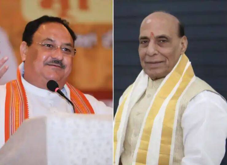 jp nadda and rajnath singh to consult with other political parties on presidential polls  Presidential Polls: રાષ્ટ્રપતિની ચૂંટણીને લઈ વિપક્ષી દળો સાથે વાત કરશે BJP, નડ્ડા અને રાજનાથસિંહે મળી મહત્વની જવાબદારી