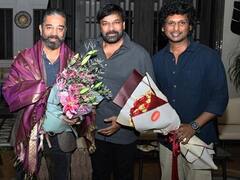 ஒரே நேரத்தில் சங்கமித்த திரை ஜாம்பவான்கள்! நெகிழும் விக்ரம் படக்குழு!