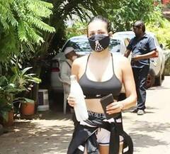 Malaika arora gym look: મલાઈકા અરોરાનો હોટ જિમ લૂક, તસવીરો થઈ વાયરલ