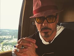 ’கலியுகம் தாண்டி கடலாழம் தாண்டி வந்தாயே நீ கரிகாலா...’ - அயர்ன் மேன் ராபர்ட் டௌனி ஜூனியர் ஃபோட்டோஸ்!