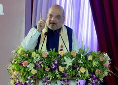 Amit Shah in Gujarat: अमित शाह बोले- 'अब राज्यों के सभी गावों में बिजली, युवाओं को आइसक्रीम की दुकान खोलने का अधिकार'