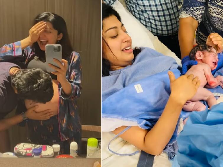 New mommy Pranitha Subhash drops a BTS VIDEO from the delivery room and it is all things magical Watch Video:  அழகான அந்த தருணம்! குழந்தை டெலிவரி வீடியோவை பகிர்ந்த நடிகை பிரணிதா.!