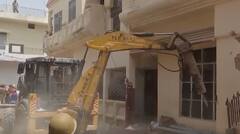 Prayagraj Violence Action: कुछ ही मिनटों में ढह गया मास्टरमाइंड जावेद पंप का आशियाना