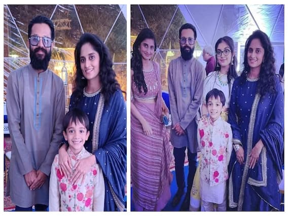 AR Rahman's daughter's wedding reception: ஏ.ஆர்.ரகுமான் மகள் திருமண வரவேற்பு நிகழ்ச்சி.! மகன்,மகளோடு கலந்துகொண்ட ஷாலினி! AR Rahman's daughter's wedding reception: ஏ.ஆர்.ரகுமான் மகள் திருமண வரவேற்பு நிகழ்ச்சி.! மகன்,மகளோடு கலந்துகொண்ட ஷாலினி!