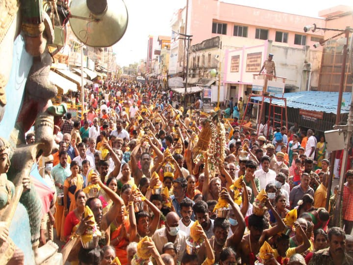 திருப்பரங்குன்றம் : முருகன் கோயிலில் வைகாசி விசாக விழா.. பால்குடம் எடுத்துவந்து பக்தர்கள் தரிசனம்..