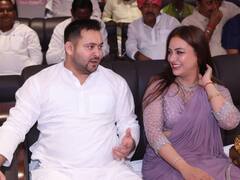 Tejashwi and Rachel: पत्नी संग शादी में पहुंचे तेजस्वी, रेचल को देख यूजर बोला- भाभी के साथ पार्टी अटेंड करते हैं तो...