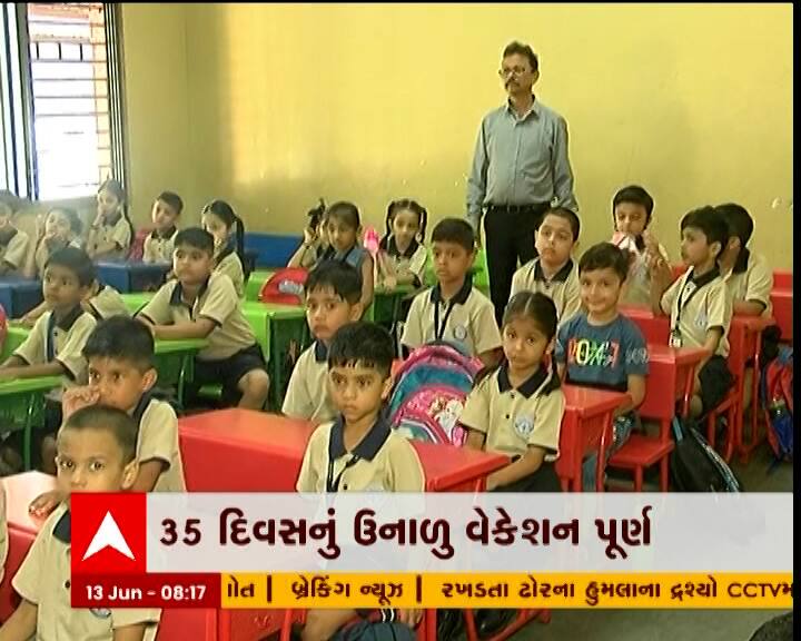 શાળા શરૂ થતાંની સાથે આજે વિદ્યાર્થીઓ ને કોરોના ગાઈડલાઈન ને લઈ સમજણ આપવામાં આવી હતી.