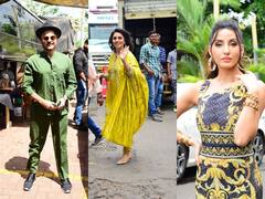 Celebs Pics: 'डांस दीवाने जूनियर' के सेट पर नजर आए अनिल कपूर और नीतू कपूर, नोरा फतेही ने दिखाया ग्लैमरस अवतार