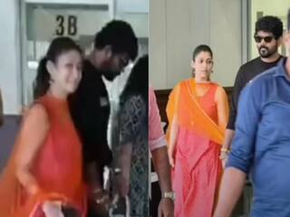 Nayanthara Vignesh Shivan Video: ”அம்மா வீட்டுக்கு, அழகா சிரிச்ச முகத்தோட..” : வைரலாகும் நயன் - விக்கி வீடியோ..