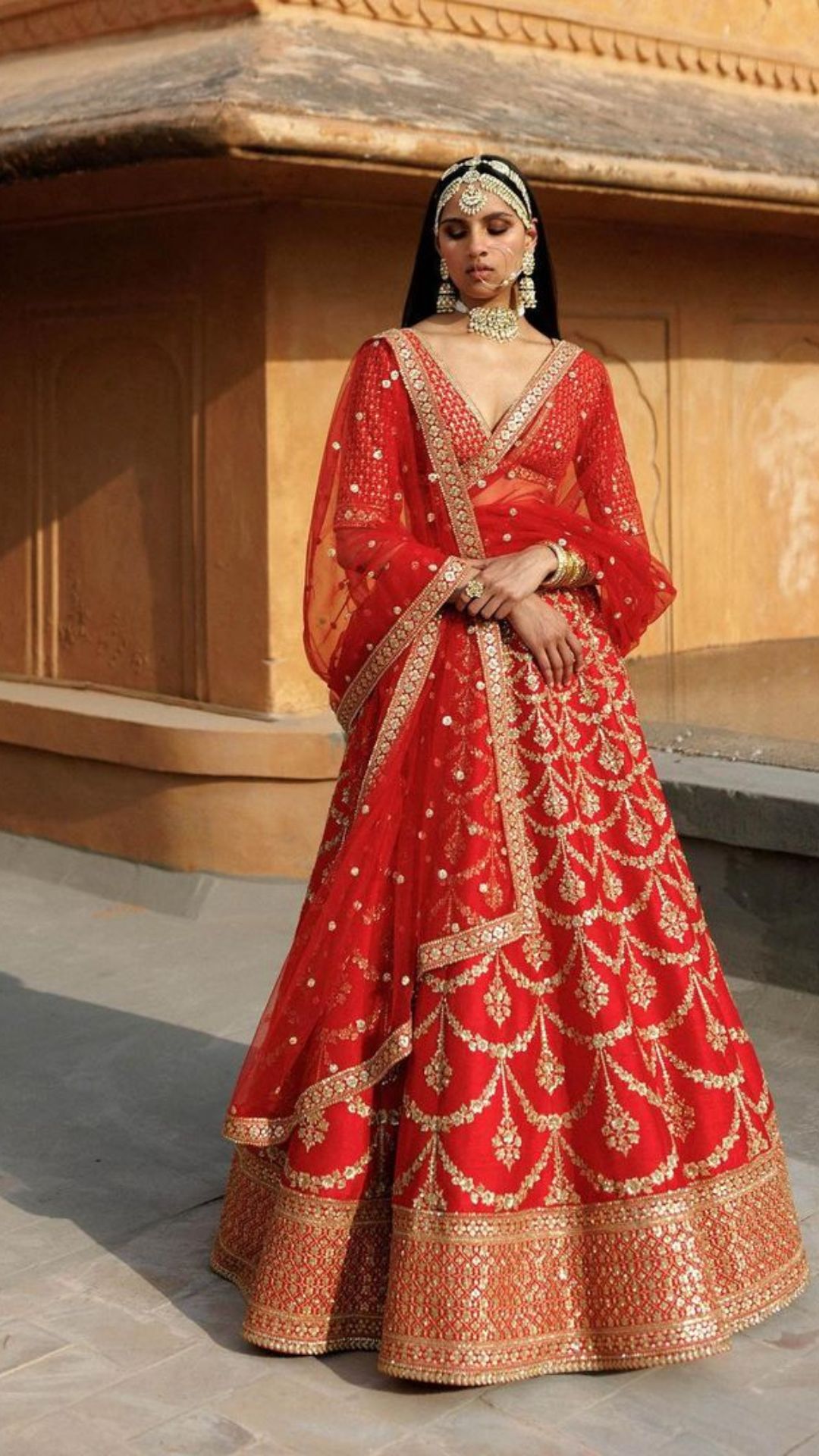 Minimalist bridal lehenga hotsell