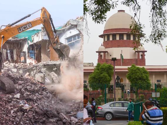 Bulldozer Action in UP: 'योगी सरकारने बुलडोझर कारवाई थांबवावी', जमियत उलेमा-ए-हिंदने सर्वोच्च न्यायालयात दाखल केली याचिका Bulldozer Action in UP: 'योगी सरकारने बुलडोझर कारवाई थांबवावी', जमियत उलेमा-ए-हिंदने सर्वोच्च न्यायालयात दाखल केली याचिका