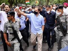 Breaking News Highlights: ईडी ऑफिस से निकले राहुल गांधी, तुगलक रोड थाने में कांग्रेस नेताओं की नारेबाजी