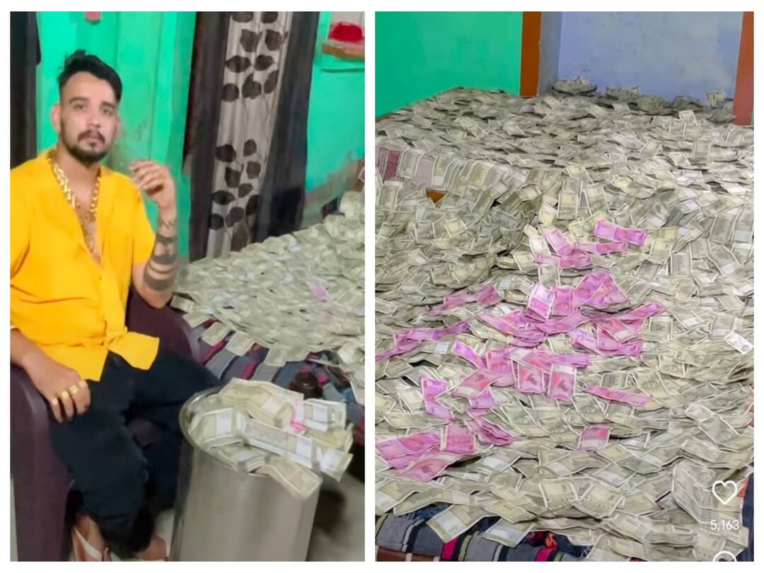 Watch Video: படுக்கை நிறைய ரூ.500 ரூ.2000 நோட்டுகள்... கட்டுக்கட்டாய் கட்டிலில் அடுக்கும் யார் இந்த சுஷில் குண்டு?