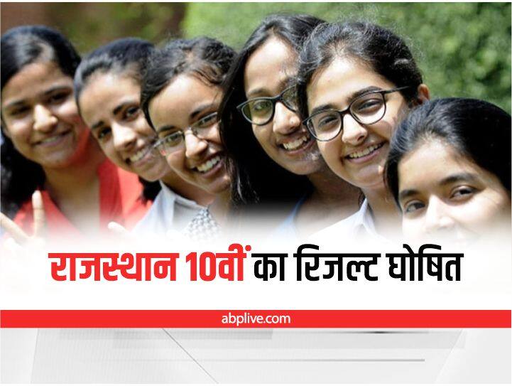 rajeduboard.rajasthan.gov.in RBSE 10th Result 2022 Declared BSER Rajasthan Board Rajasthan RBSE 10th Result 2022: राजस्थान बोर्ड 10वीं का रिजल्ट जारी, यहां चेक करें सबसे पहले रिजल्ट