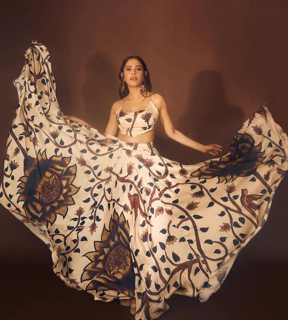 Nushrratt Bharuccha Enchants Us In A Floral Gown - SEE PICS