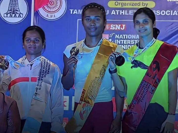 Hima Das : தமிழ்நாட்டில் பட்டையை கிளப்பிய ’திங்’ எக்ஸ்பிரஸ் ஹிமா தாஸ்.. தங்கப்பதக்கம் வென்று அசத்தல்..