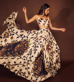 Nushrratt Bharuccha Enchants Us In A Floral Gown - SEE PICS