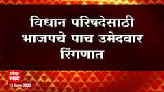 Vidhan Parishad BJP: विधान परिषदेसाठी भाजपचे पाच उमेदवार रिंगणात ABP Majha