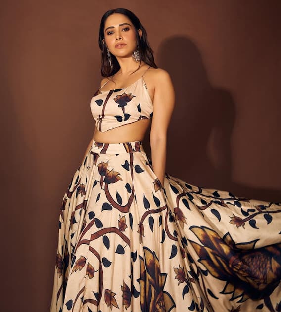 Nushrratt Bharuccha Enchants Us In A Floral Gown - SEE PICS