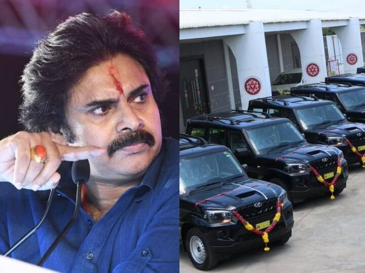 Pawan Kalyan Buys Eight Cars At A Time ஒரே நேரத்தில் 8 கார்களை வாங்கி அடுக்கிய பவன் கல்யாண்... காரணம் என்ன?