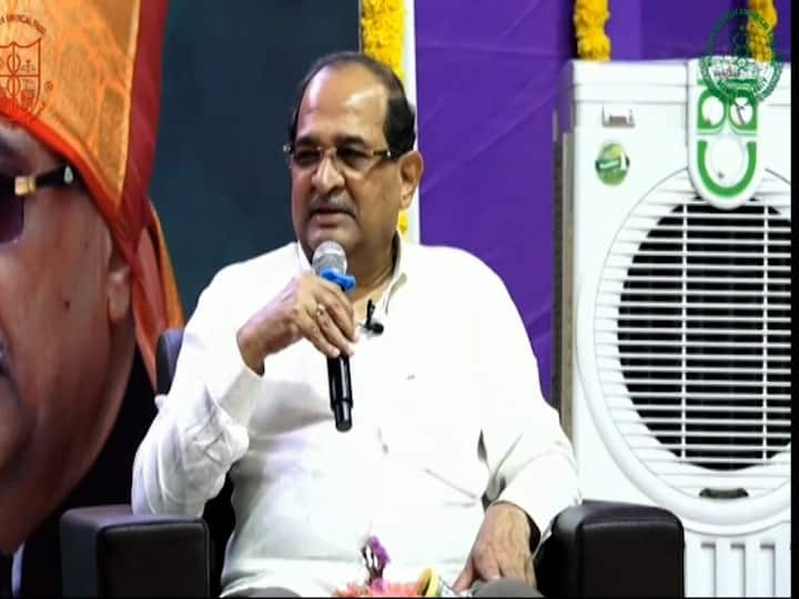 Radhakrishna Vikhe Patil criticizes Congress party as a party that has moved away from living काँग्रेस पक्ष म्हणजे वास्तव्यापासून दूर गेलेला पक्ष, राधाकृष्ण विखे पाटील यांची टीका