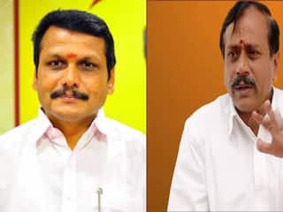 minister senthil balaji replied to h raja tweet about tneb vehicle கடுப்பான எச்.ராஜா... கலாய்த்த செந்தில் பாலாஜி... என்ன நடந்தது?