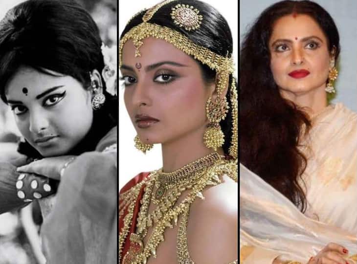 Trending news: Rekha came in films at the age of 13, because of this  compulsion, mother told a lie! - Hindustan News Hub