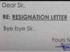 Shortest Resign Letter :   ఇలాంటి రాజీనామా లేఖ ఎక్కడా చూసి ఉండరు - అందుకే ఇంతలా వైరల్ అవుతోంది