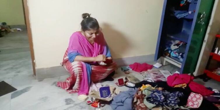 Howrah : Theft at Lady teacher's flat at Howrah Sankrail Howrah : দিনেদুপুরে শিক্ষিকার ফ্ল্যাটে চুরি ! পিছনে পরিচিত কেউ ?