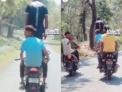 Kotdwar News: चार युवकों को बाइक पर स्टंट करना पड़ा भारी, वीडियो वायरल होने पर पुलिस से शिकायत