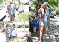 Malaika Arora Pics: સવારે ફૂલ ખરીદવા નિકળી મલાઈકા અરોરા, સામે આવી શાનદાર તસવીરો