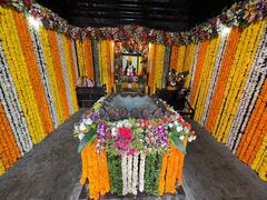 Sant Tukaram Maharaj temple in Dehu: मोदींच्या आगमनासाठी देहू नगरी सजली, पहा Exclusive फोटो