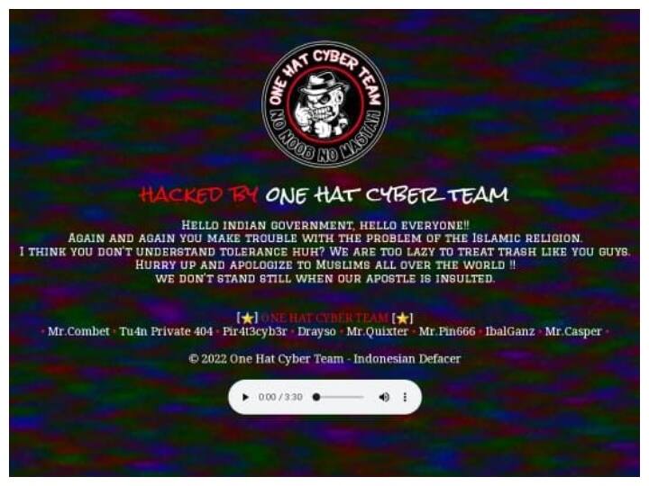 Prophet Remark Row: Thane Police Website Hacked By Indonesian Group, Restored Later