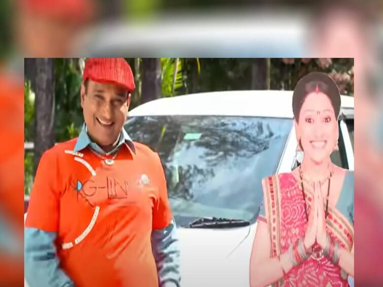 Taarak Mehta Ka Ooltah chashmah Sundar brought Daya bhabhi’s cut out instead off actual daya bhabhi Taarak Mehta Ka Ooltah chashmah : पुन्हा एकदा चाहत्यांची निराशा, ‘तारक मेहता...’मध्ये ‘दया भाभी’ परतली, पण...