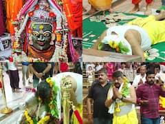 In Pics: इंदौर में मेयर उम्मीदवार के एलान के बाद महाकाल के दरबार में पहुंचे कैलाश विजयवर्गीय, पूजा अर्चना की