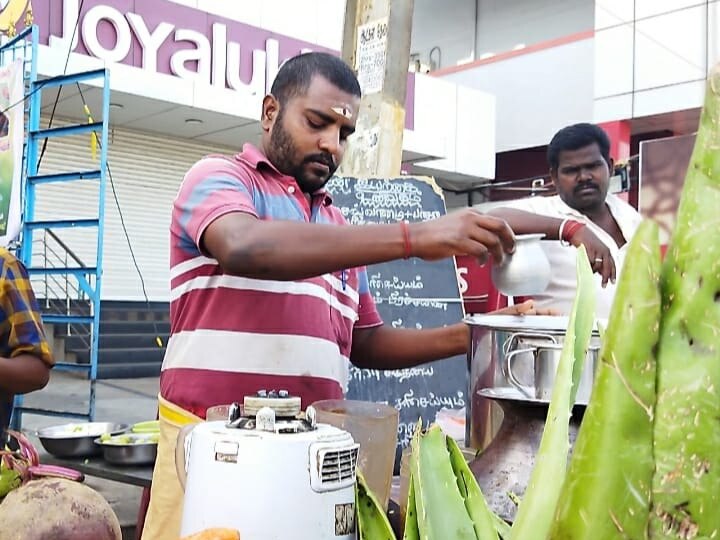 Villupuram: இயற்கை முறையில் ஜூஸ் தயாரிப்பில் அசத்தும் விழுப்புரம் இளைஞர் - கடையில் அலைமோதும் மக்கள் கூட்டம்...!