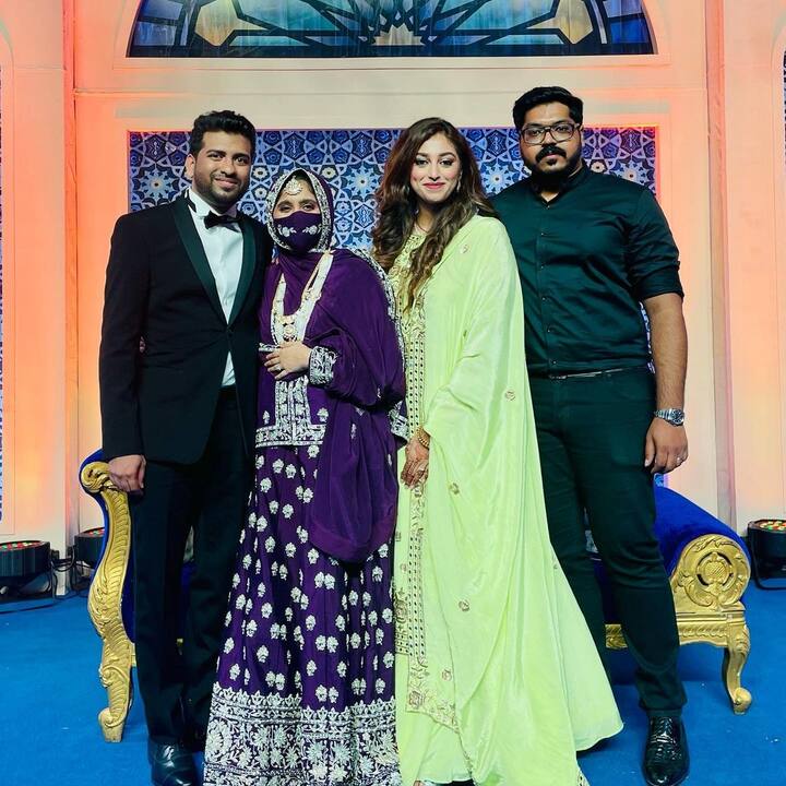 नुकतेच देशातील प्रसिद्ध कलाकार एआर रहमान यांची मुलगी खतिजा रहमान हिचे लग्न झाले असून, त्यानंतर 11 जून रोजी रिसेप्शनचे आयोजन करण्यात आले होते. (photo:khatija.rahman/ig)