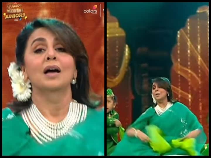 Neetu Kapoor Recreates Rishi Kapoor’s Iconic Parda Hai Parda In Dance Deewane Junior