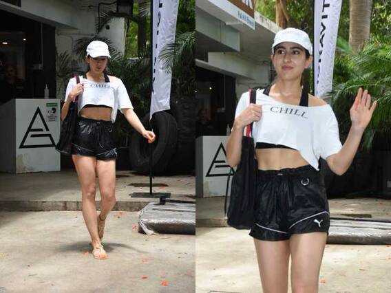 Sara Ali Khan Photos: चिल मोड में नजर आईं सारा अली खान, मीडिया के सामने मस्तानी चाल चलती दिखीं एक्ट्रेस Sara Ali Khan Photos: चिल मोड में नजर आईं सारा अली खान, मीडिया के सामने मस्तानी चाल चलती दिखीं एक्ट्रेस