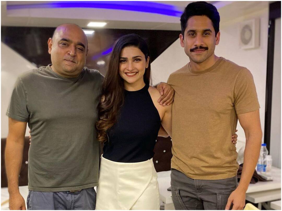 Dhootha Web Series: తెలుగు డైలాగులు ప్రాక్టీస్ చేస్తున్న బాలీవుడ్ బ్యూటీ ప్రాచి దేశాయ్, ఎందుకంటే? Dhootha Web Series Actress Prachi Desai Joined Sets of Naga Chaitanya's Dhootha Dhootha Web Series: తెలుగు డైలాగులు ప్రాక్టీస్ చేస్తున్న బాలీవుడ్ బ్యూటీ ప్రాచి దేశాయ్, ఎందుకంటే?