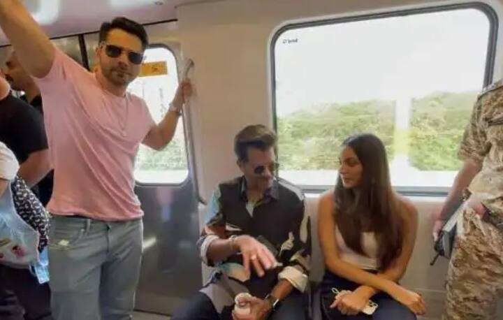 ਮੰਗਲਵਾਰ ਨੂੰ ਅਨਿਲ ਕਪੂਰ, ਵਰੁਣ ਅਤੇ ਕਿਆਰਾ ਨੇ ਪ੍ਰਮੋਸ਼ਨ ਲਈ ਮੁੰਬਈ ਮੈਟਰੋ ਫਿਲਮ ਦੀ ਸਵਾਰੀ ਕੀਤੀ। ਰਾਈਡ ਤੋਂ ਉਹਨਾਂ ਦੀਆਂ ਕਈ ਤਸਵੀਰਾਂ ਅਤੇ ਵੀਡੀਓਜ਼ ਆਨਲਾਈਨ ਸ਼ੇਅਰ ਕੀਤੀਆਂ ਗਈਆਂ ਹਨ।